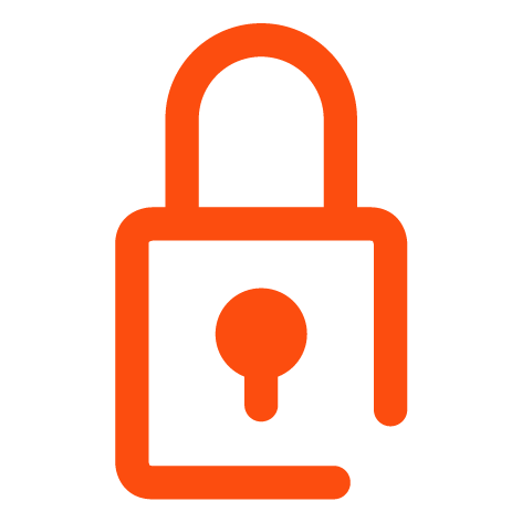 Icono de sistema de seguridad