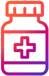 Pharmaceutical industry freight services icon
